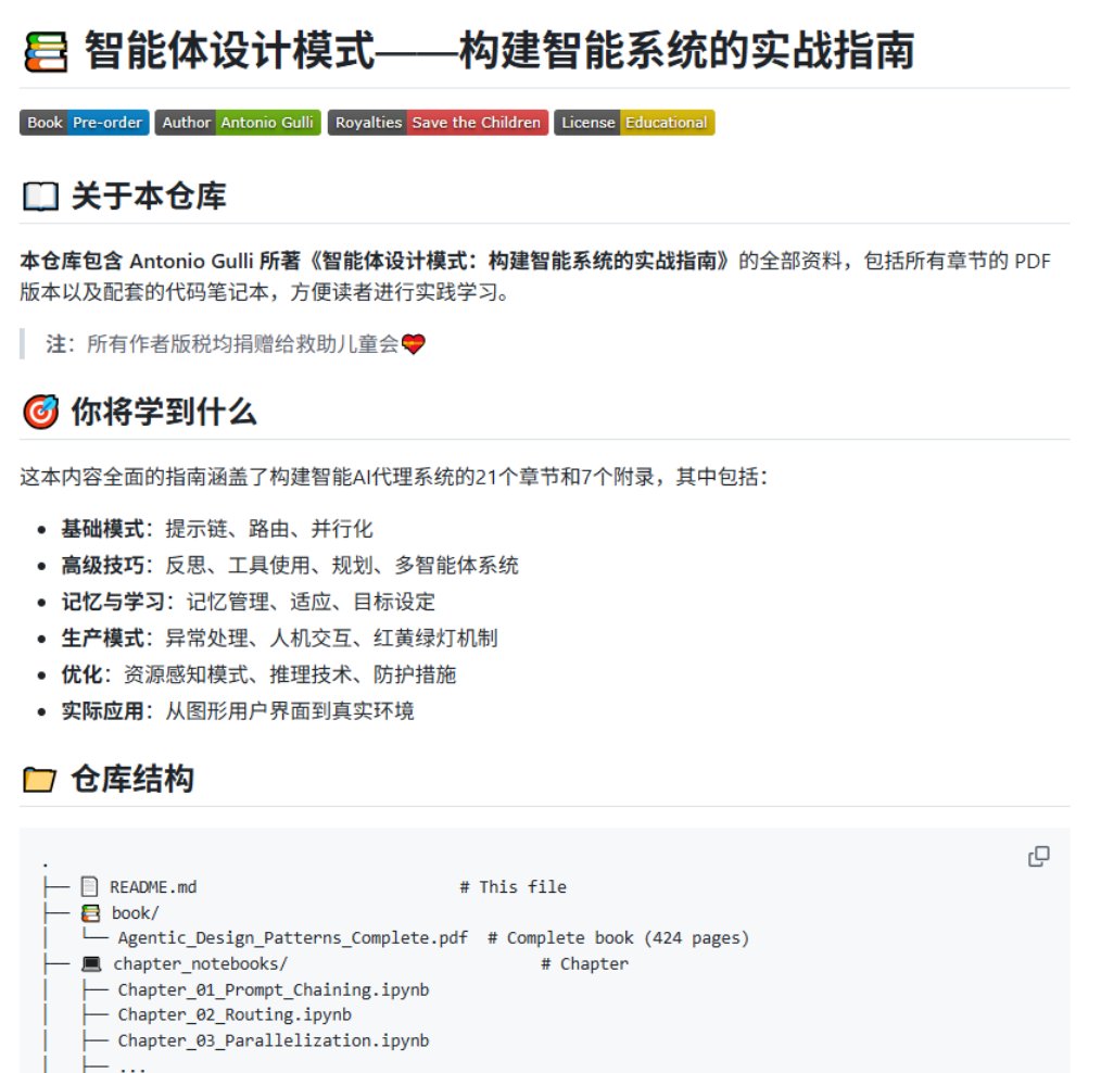 系统学 Agent 别只啃文档了：Google 工程师写的开源教材，21 章配可跑代码