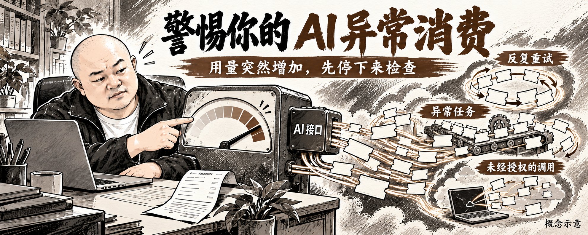 警惕你的 AI 异常消费:用量暴涨的 3 种原因与 4 步止损 警惕你的 AI 异常消费:用量暴涨的 3 种原因与 4 步止损