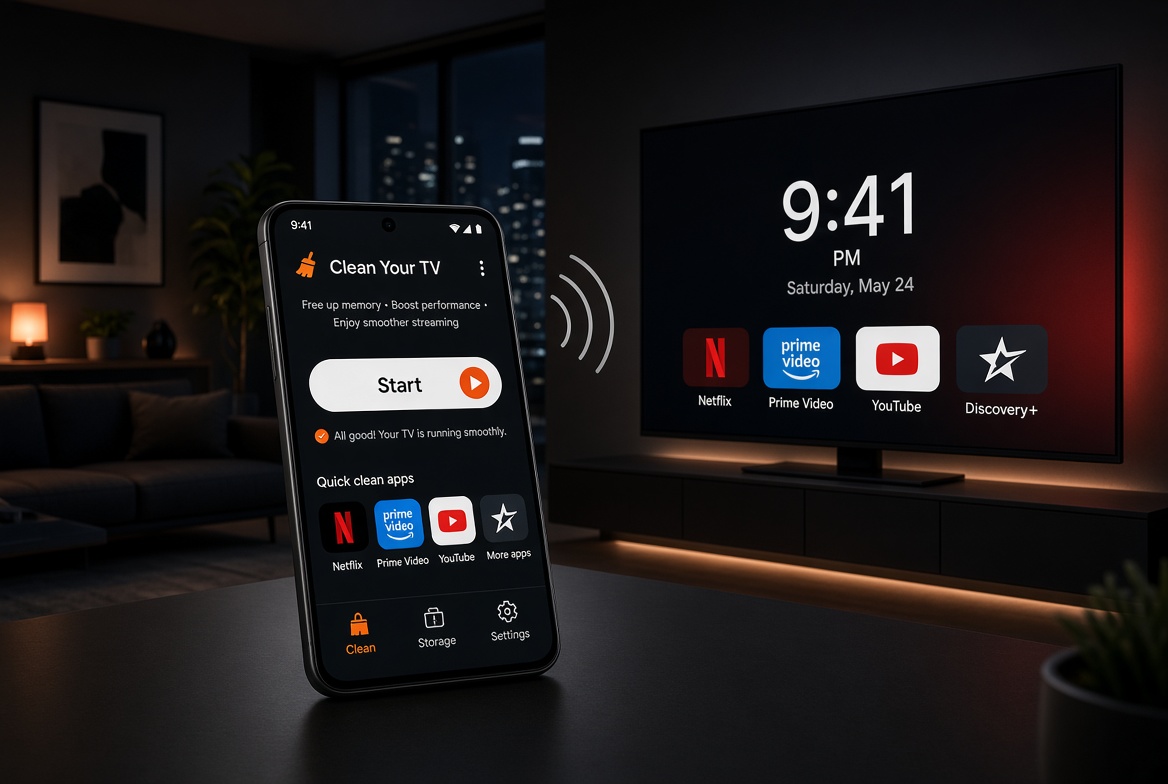 手机就能给电视大扫除：这个开源 App 不用 Root、不用电脑，广告和臃肿应用一键清