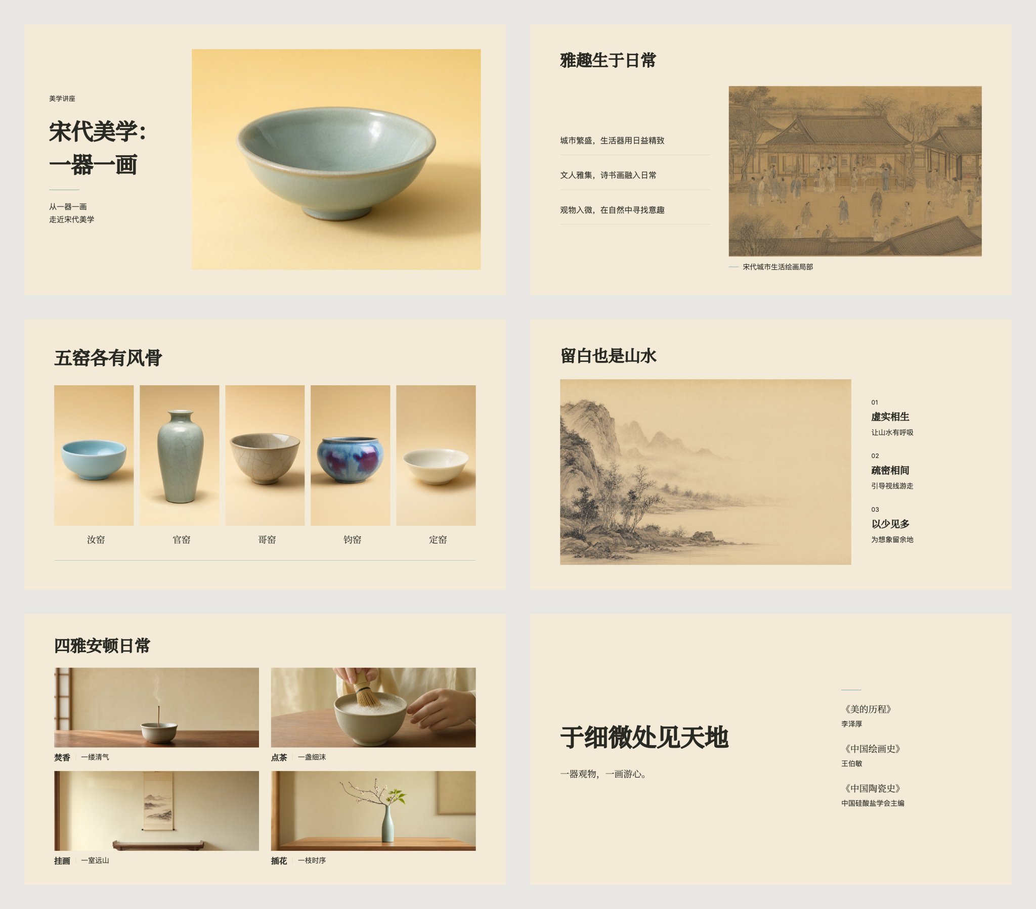 Codex 配 OpenPencil 做 PPT:宋代美学六页,排版不用再调 Codex 配 OpenPencil 做 PPT:宋代美学六页,排版不用再调