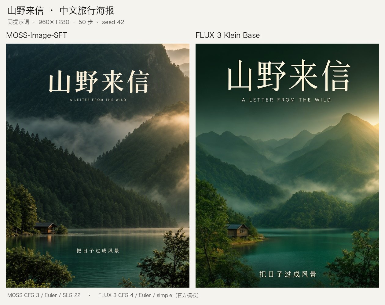 没显卡也能玩 ComfyUI:租台云 GPU,让 AI 帮你把 MOSS-Image 跑起来,再跟 FLUX 3 比一场 没显卡也能玩 ComfyUI:租台云 GPU,让 AI 帮你把 MOSS-Image 跑起来,再跟 FLUX 3 比一场