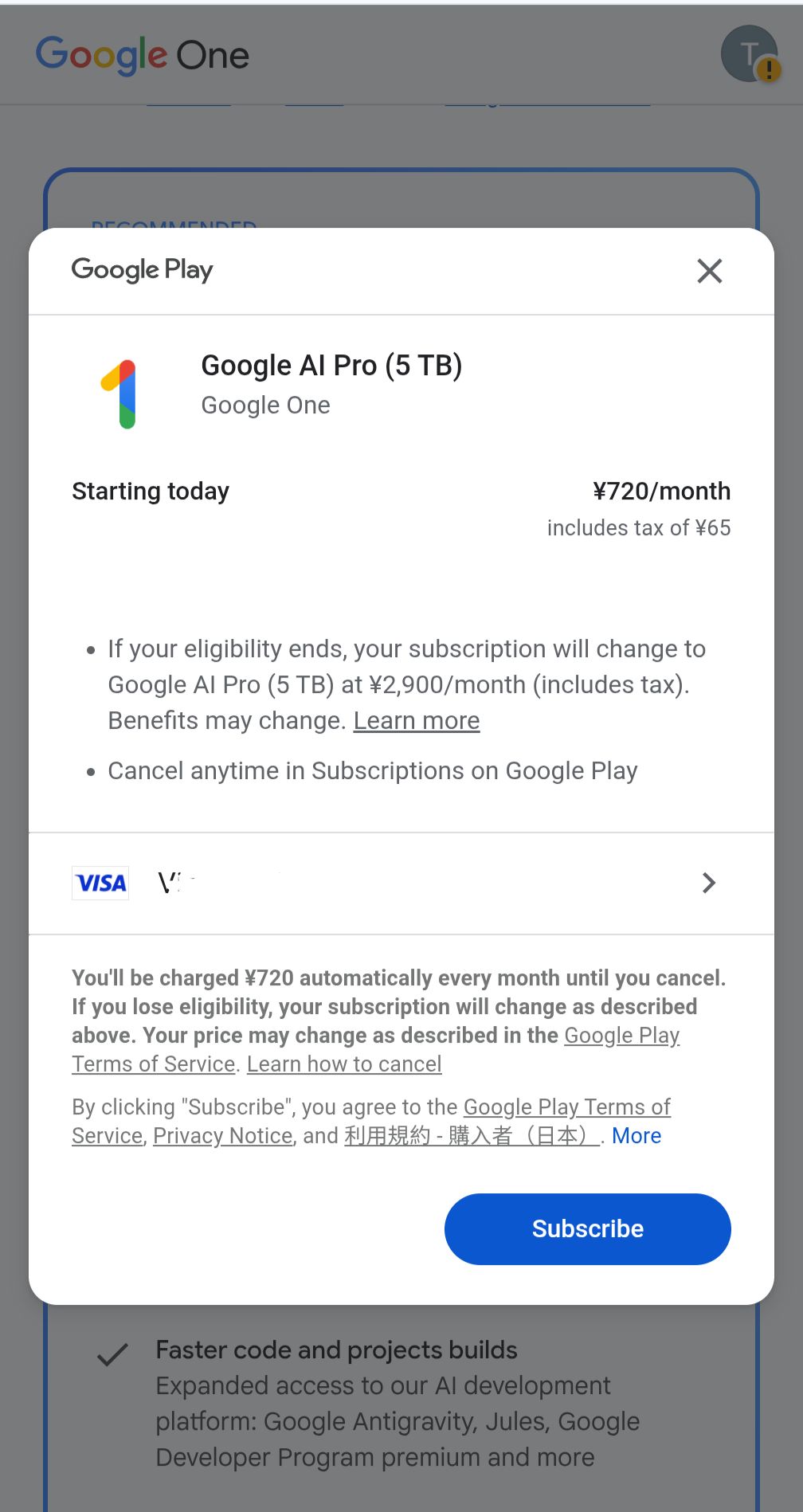 Gemini Pro + YouTube Premium 学生优惠 4 年:每月最低 31 元 Gemini Pro + YouTube Premium 学生优惠 4 年:每月最低 31 元