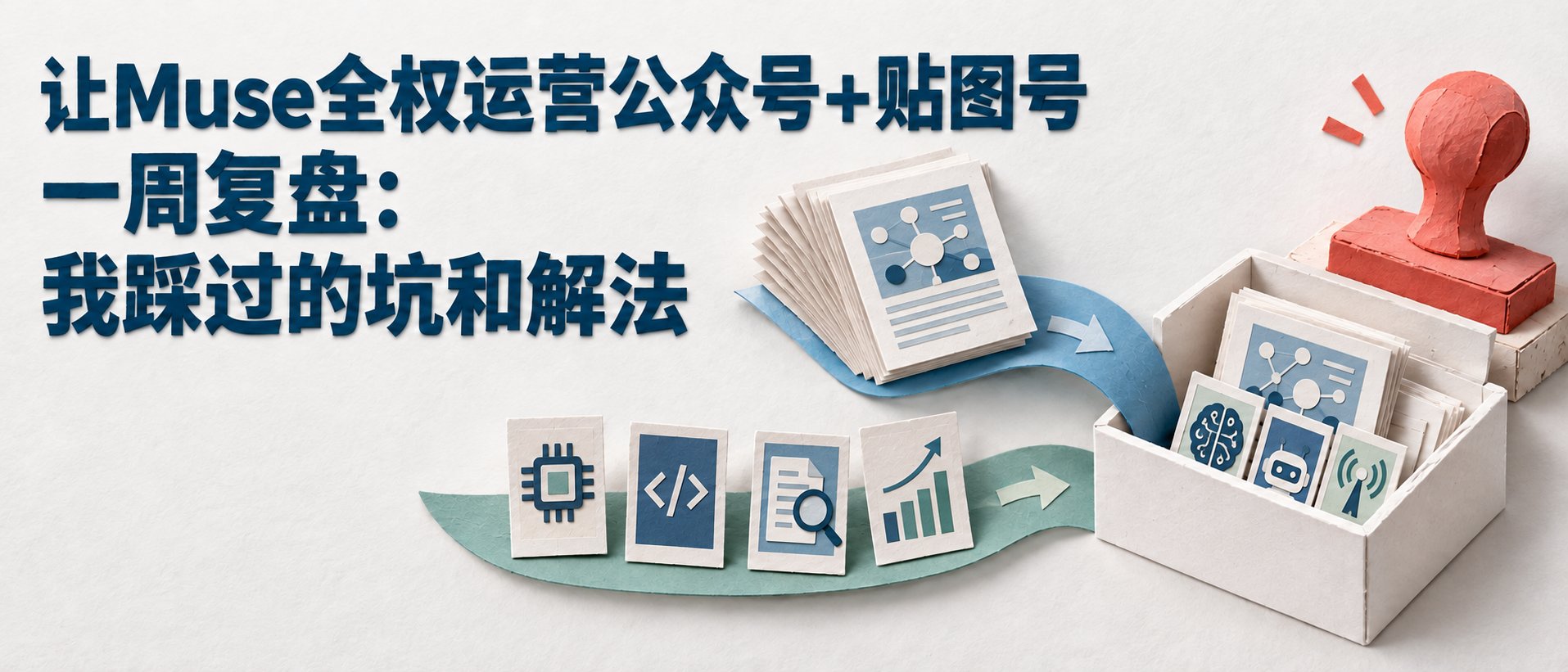 让 Muse 全权运营公众号一周:产出 13 篇+79 条、踩过的 9 个坑 让 Muse 全权运营公众号一周:产出 13 篇+79 条、踩过的 9 个坑