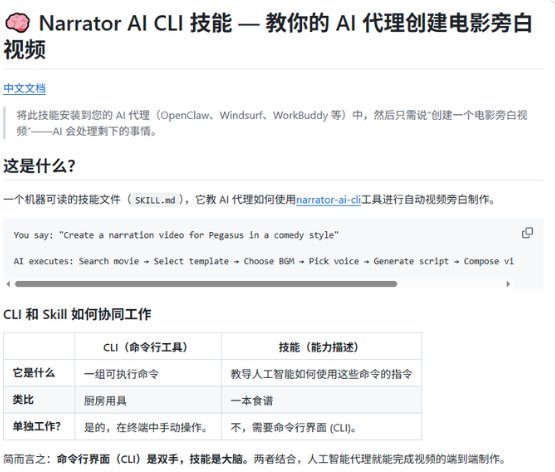 一句话交给 AI,影视解说从写稿到成片全自动跑完 一句话交给 AI,影视解说从写稿到成片全自动跑完