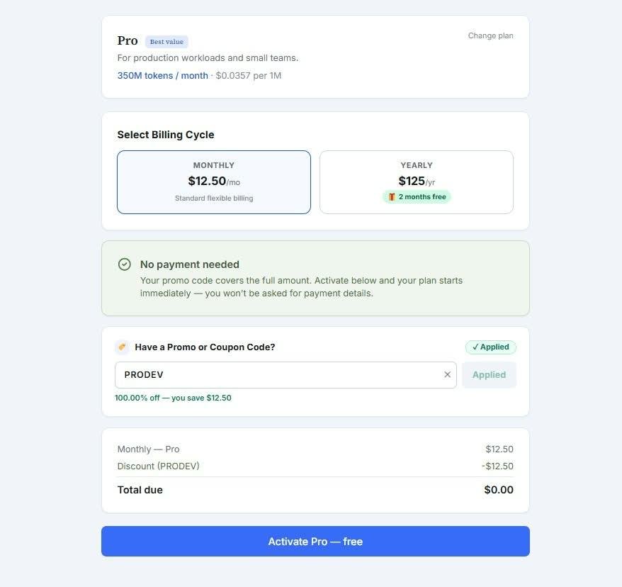 OXION AI Pro 免费领:填个 DEVWEEK 码,32 个模型一次解锁 OXION AI Pro 免费领:填个 DEVWEEK 码,32 个模型一次解锁