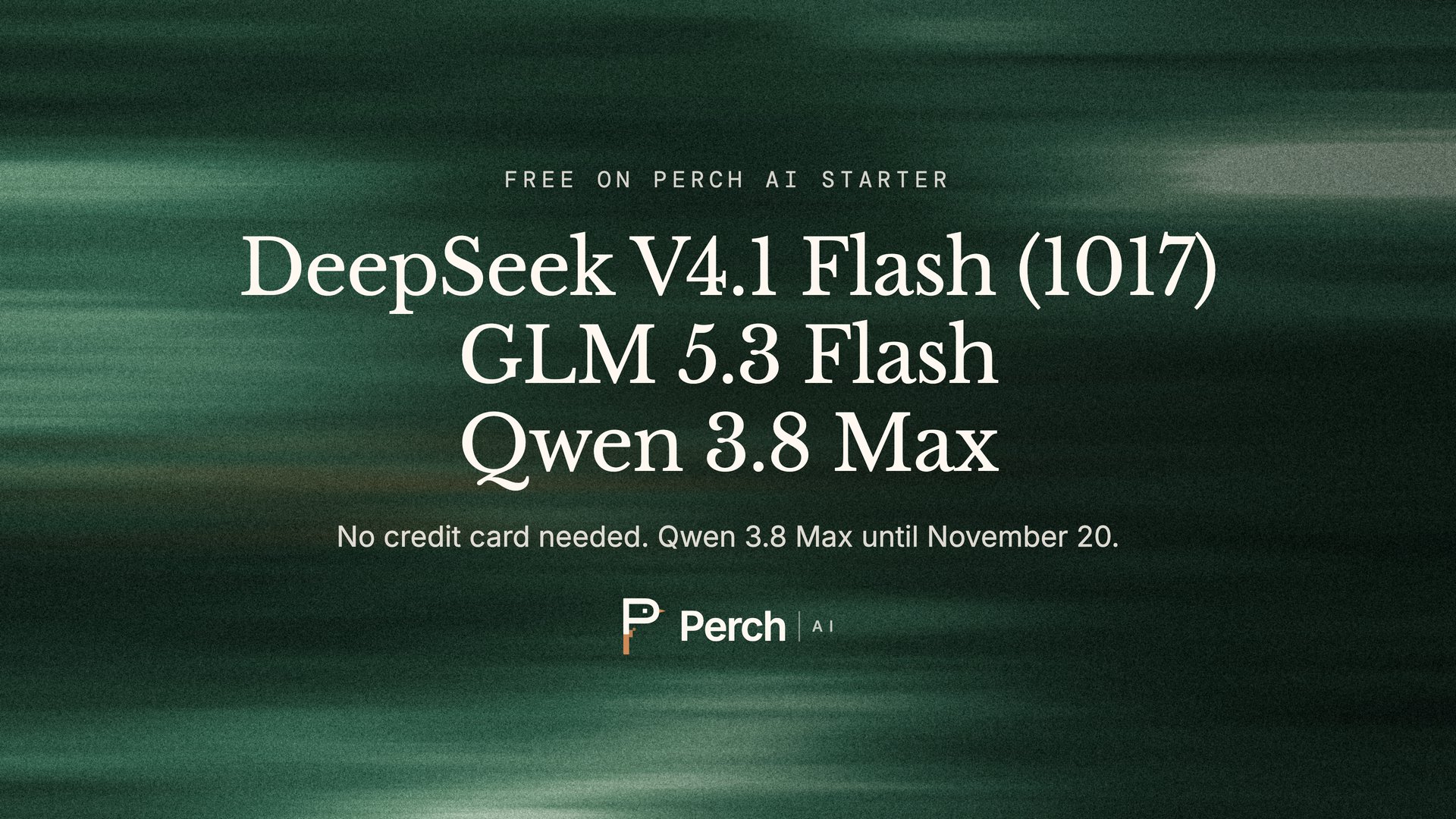 3 个前沿模型免费延长到 11 月 20 日:DeepSeek、GLM、Qwen 一次试齐 3 个前沿模型免费延长到 11 月 20 日:DeepSeek、GLM、Qwen 一次试齐