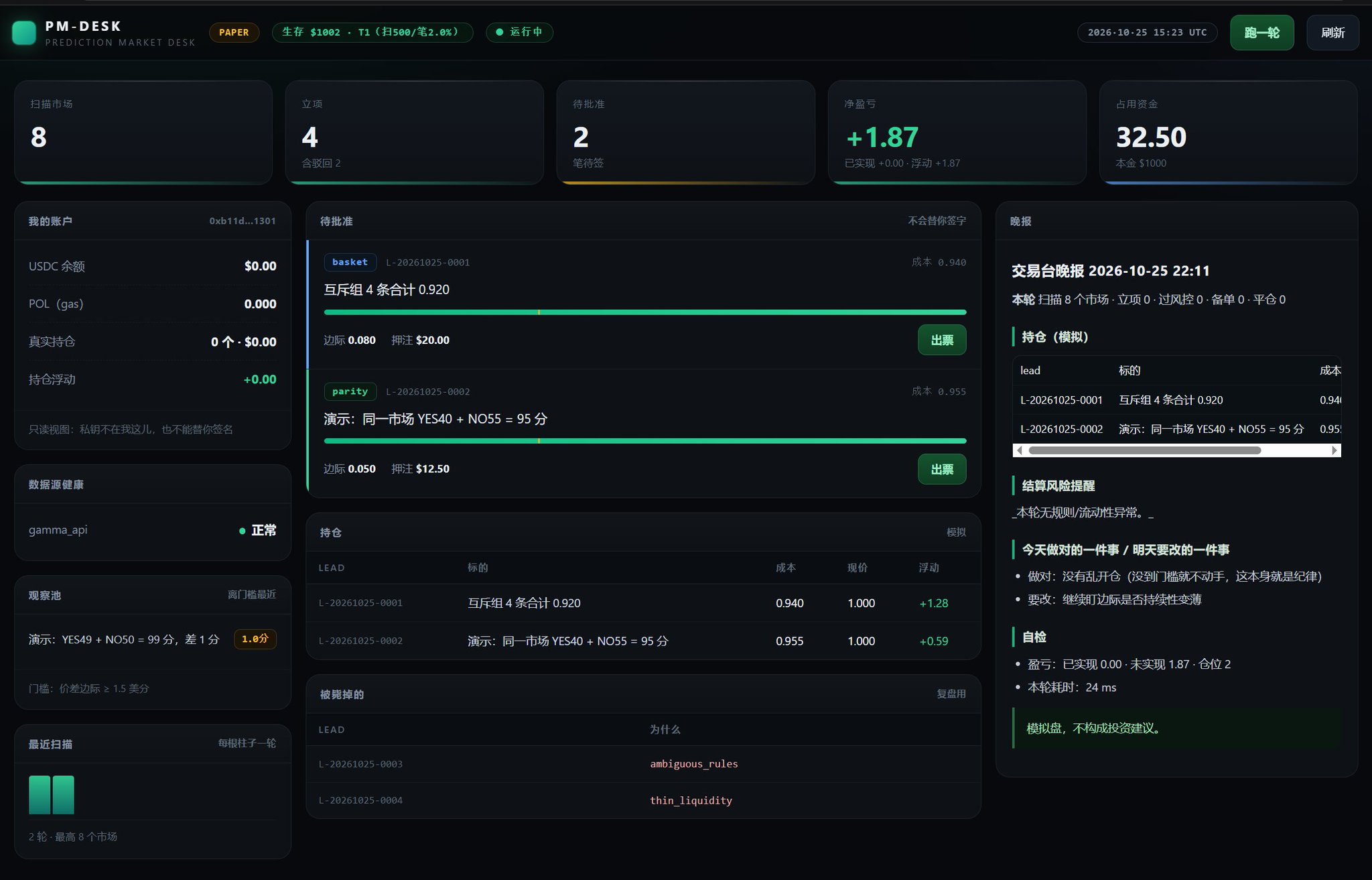 Polymarket量化交易全过程：从公开成交到无人值守