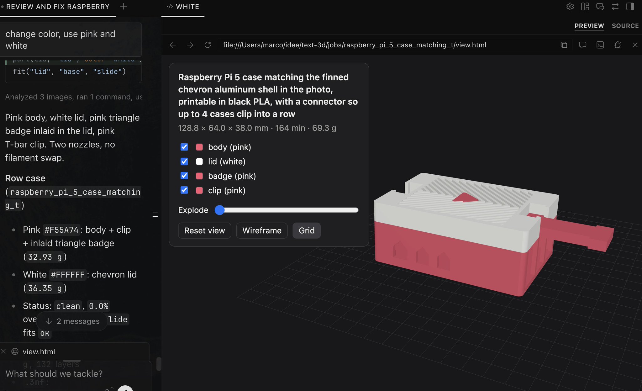 一句话让 AI 给树莓派 5 打个外壳:/print3d 实测 一句话让 AI 给树莓派 5 打个外壳:/print3d 实测