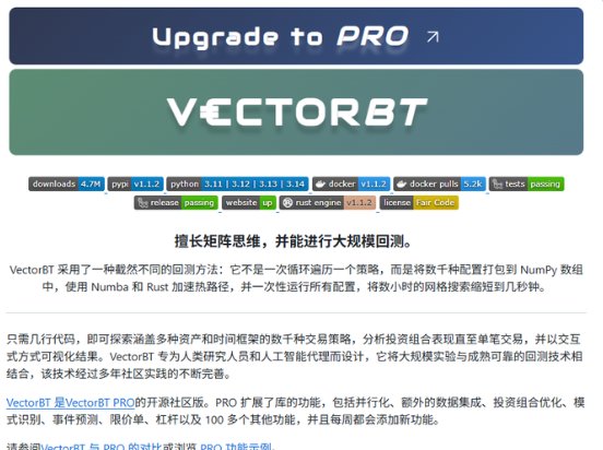 量化回测别再一个个循环试参数:vectorbt 把成批参数塞进一次向量化流程 量化回测别再一个个循环试参数:vectorbt 把成批参数塞进一次向量化流程