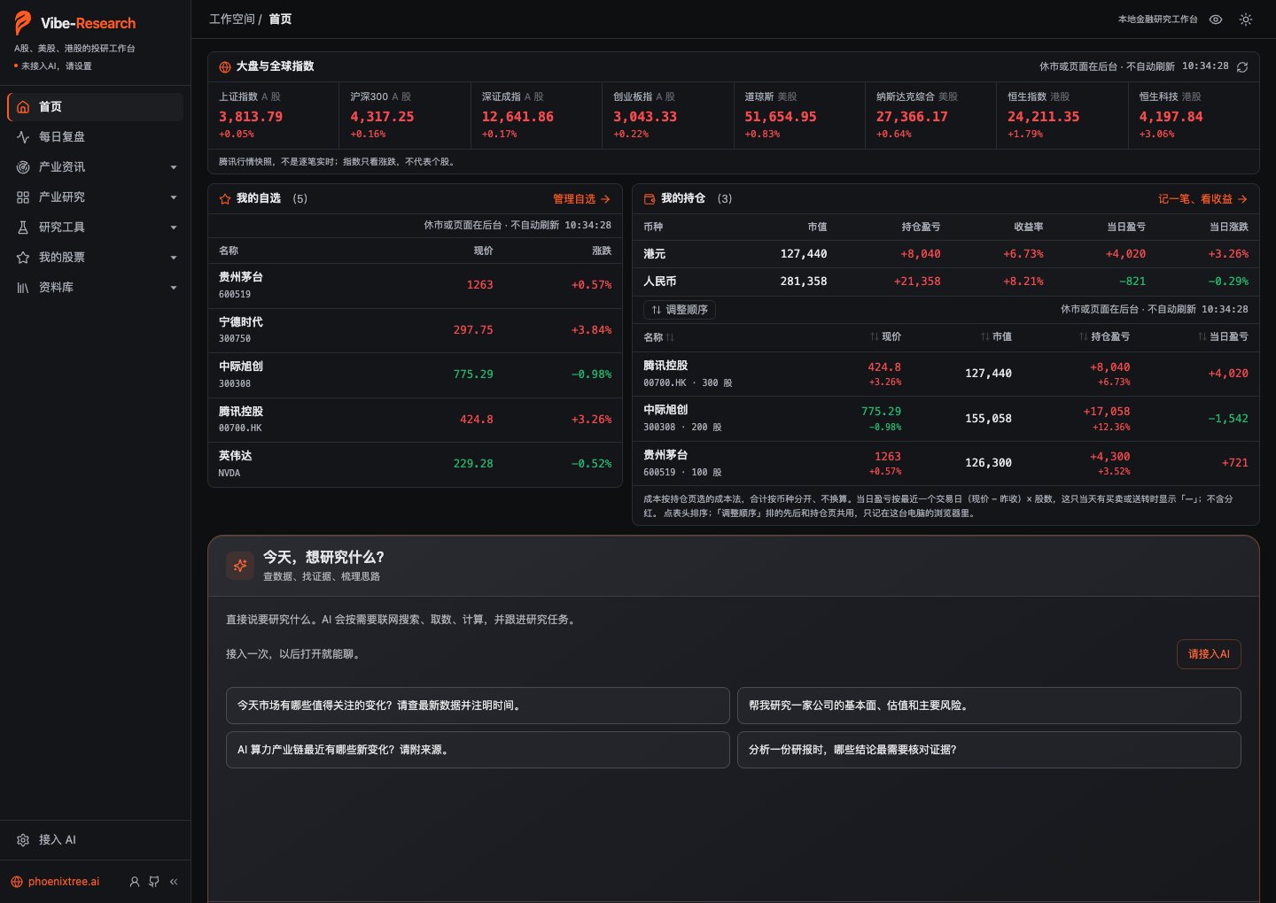 Vibe Research:给股票研究留住证据链的 AI 工具 Vibe Research:给股票研究留住证据链的 AI 工具